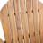 Outdoor Acacia Wood Adirondack Barstools, Set Of 2, Natural Stained-142011320