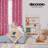 Foil Print Star Blackout Grommet Top Curtains (Set of 2)