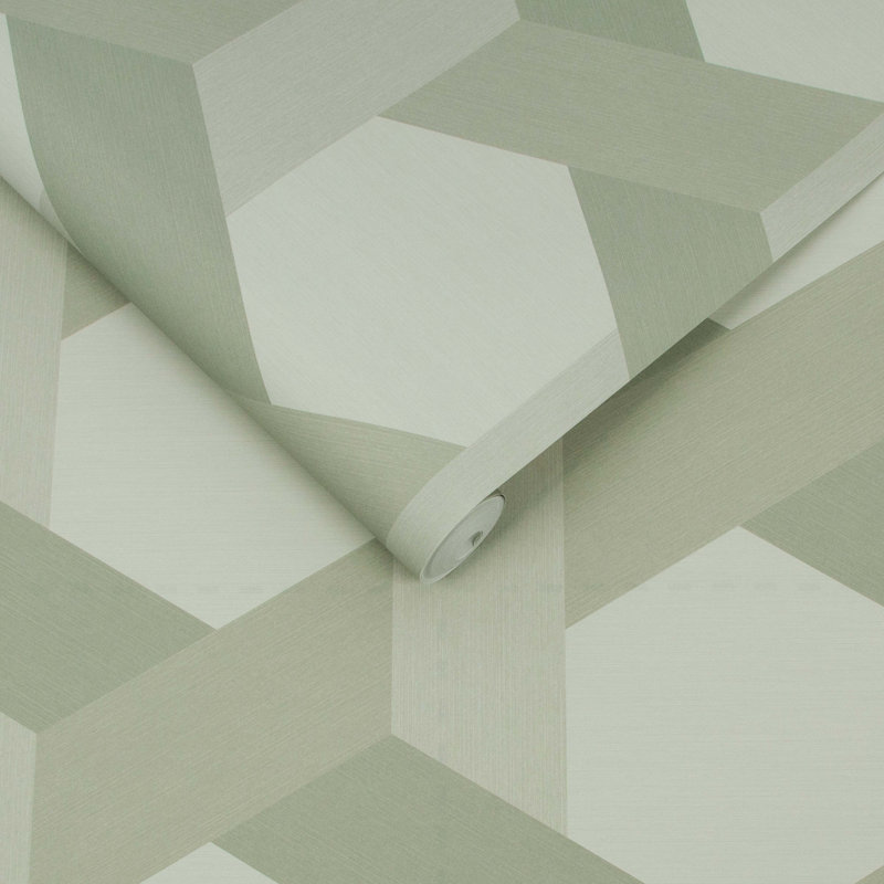 Papier peint fractal, Vert
