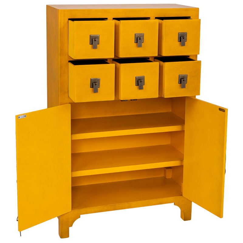 Apothecary Rectangle Accent Cabinet
