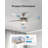 Ceiling Fan With Lights Remote Control, 52 Inch, (5-Blades)-1989200818-1989200816