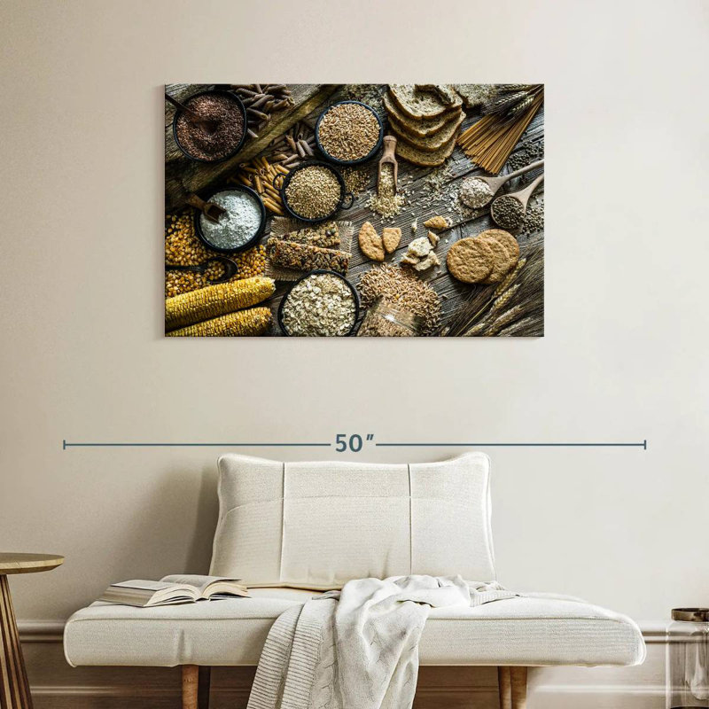 Yarlin Rustic Whole Grains, 26" H x 39" W