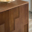 Buffet 44,3 po Mid-Century moderne avec rangement-128970095