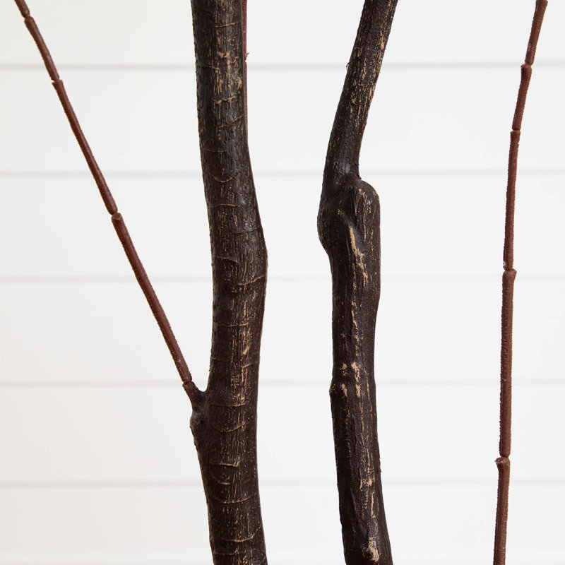 Faux arbre enkianthus 96 po en doublure de pot
