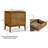 Northborough 2 Piece Solid Wood Bedroom Set