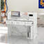 Rectangle Manufactured Wood Reception Desk-1132330564