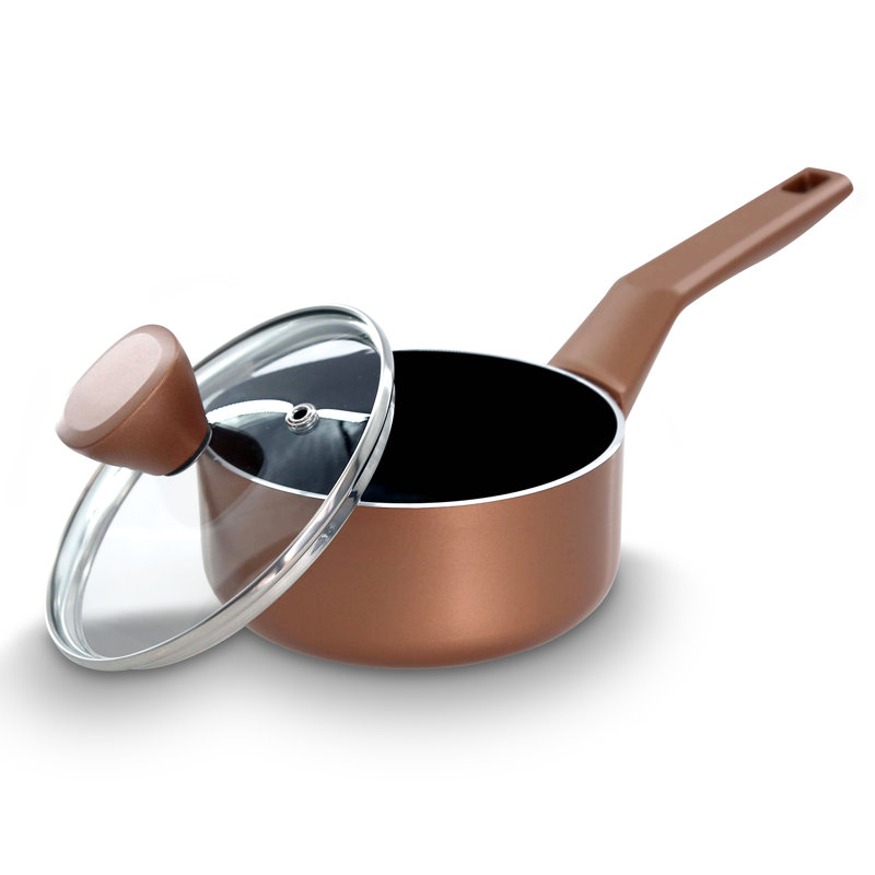 NutriChef 1 Quarts Non-Stick Aluminum Stock Pot