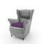 OUTDOOR WATERPROOF BOOSTER CUSHION 45X45 SILVER-846215837