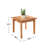 Rayna Poolside Honey Wood Side Table