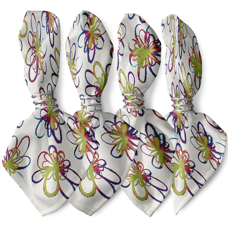 Serviette Jump for Joy Penelope, Vert