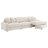 Thiego Upholstered Reversible Chaise Sectional Sofa Sand-410162986-408152013