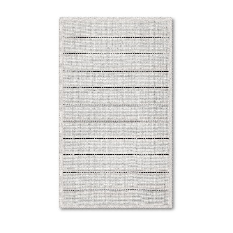 Hallsville Bath Rug, 32" x 20" , Single, Gray