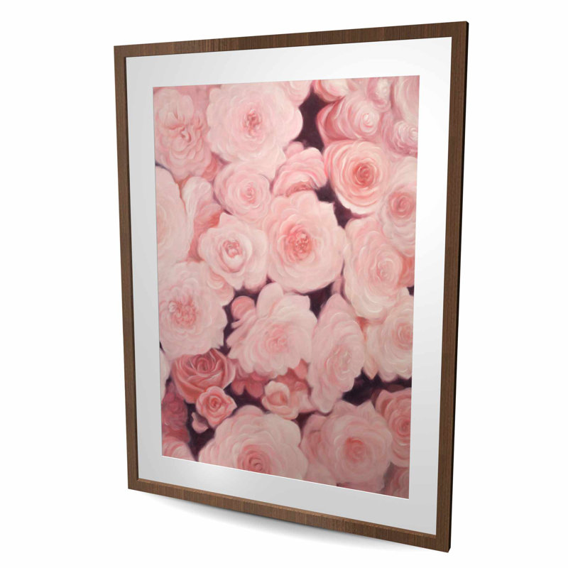 «Pink Flower Field - Office Pink»