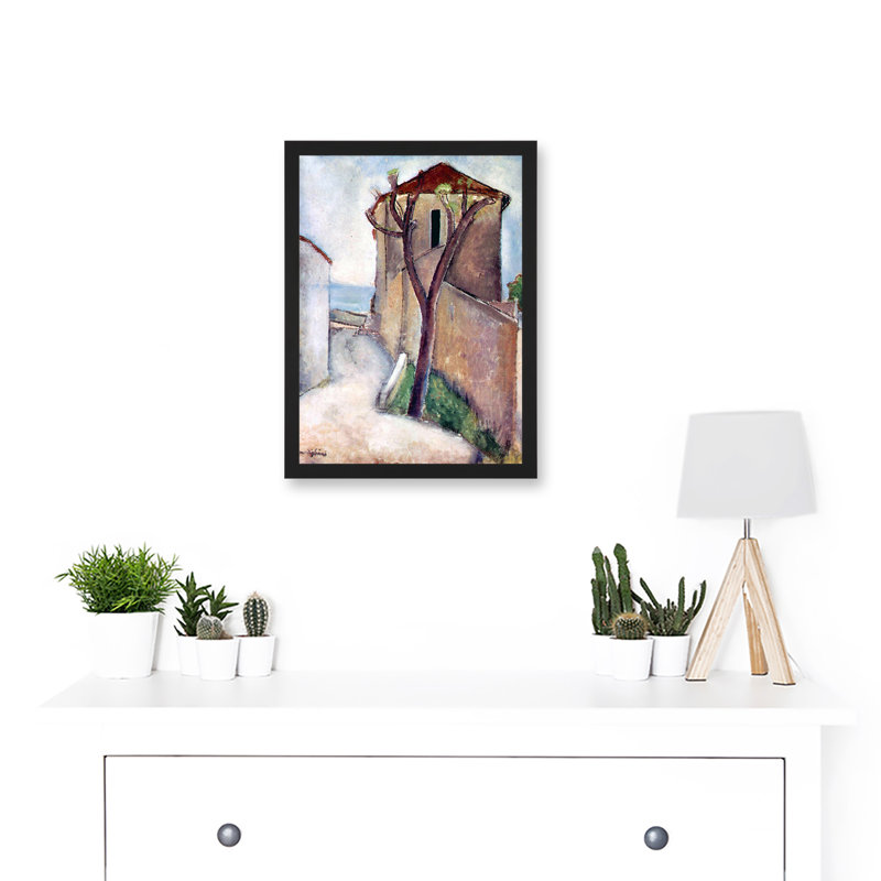 Tree House by Amedeo Modigliani - Single Picture Frame Print