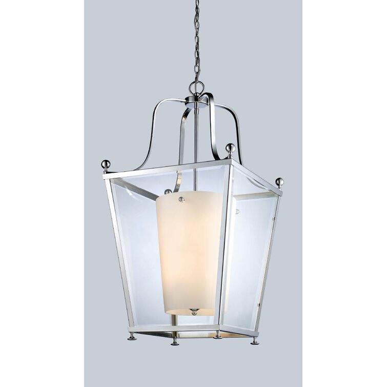 Cully 8 - Light Lantern Geometric Chandelier