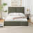 Upholstered Bed - Queen Size - Natural Performance Fabric With Recycled Polyester-1206692672