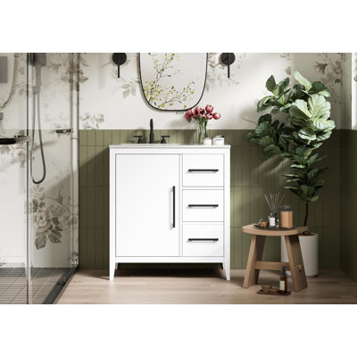 32 Inch Single Bathroom Vanity