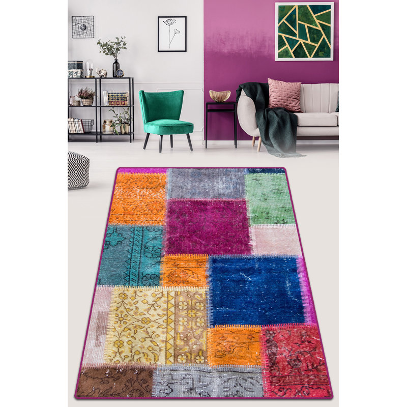 Luxurious Hall Carpet, 100% Polyester, 59 x 118 inches | 10 mm Pile Height, 700 g/m² | Antibacterial, Non-Slip Underside, Machine Washable | Perfect for Living Room, Entryway, and Home Decor