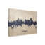 «Cincinnati Ohio Skyline Concrete» par Michael Tompsett, impression sur toile tendue-441945097