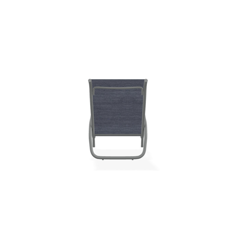 Beach Chair, Textured Graphite, Augustine Denim