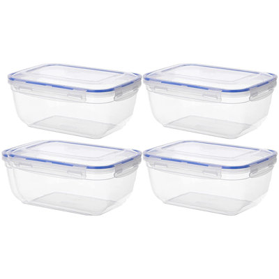 4 Container Food Storage Container Set