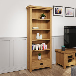 CO DINING 180cm H x 75cm W Solid Wood Bookcase