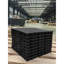 Carreaux en bois-plastique durables et emboîtables pour une utilisation intérieure et extérieure - Revêtement de sol imperméable élégant pour les patios, les balcons et plus encore