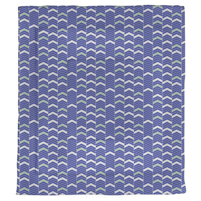 Rhonda Cheval Chevron / Zig Zag Comforter