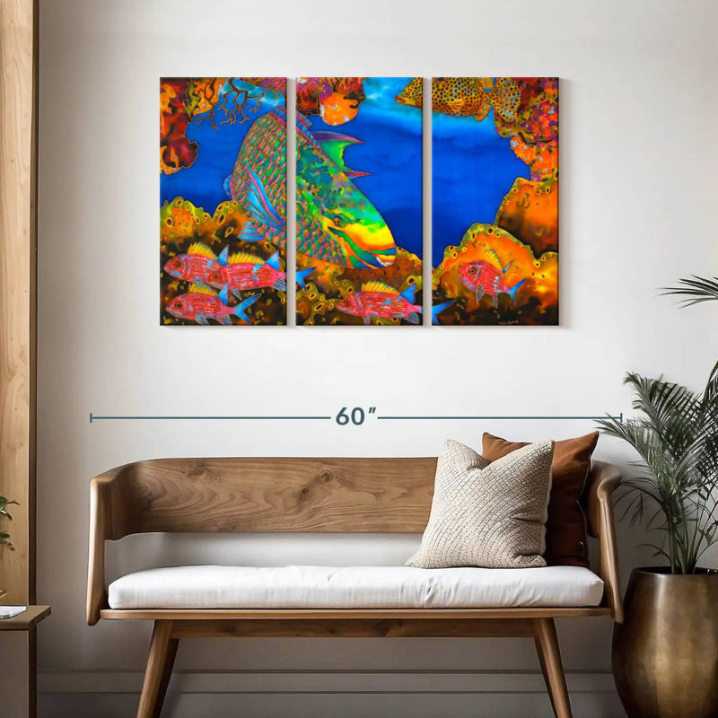 Under Jade Mountain, 28" H x 45" W