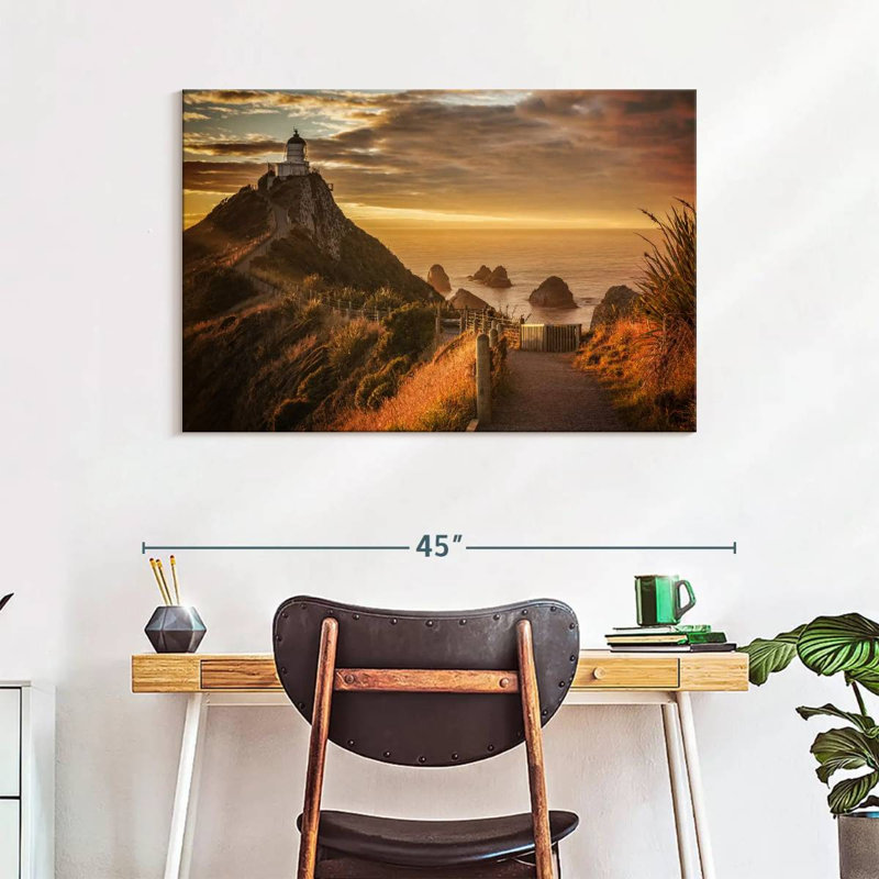 Phare d'Alvord Nugget Point, H 26 po x l 39 po