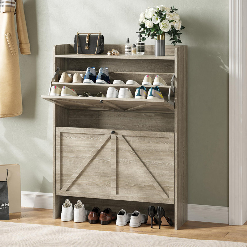 20 paires de rangement à chaussures pour le vestibule, Blanc