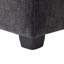 Module de repose-pieds pour canapé modulaire modulaire, assise large, chenille-283360