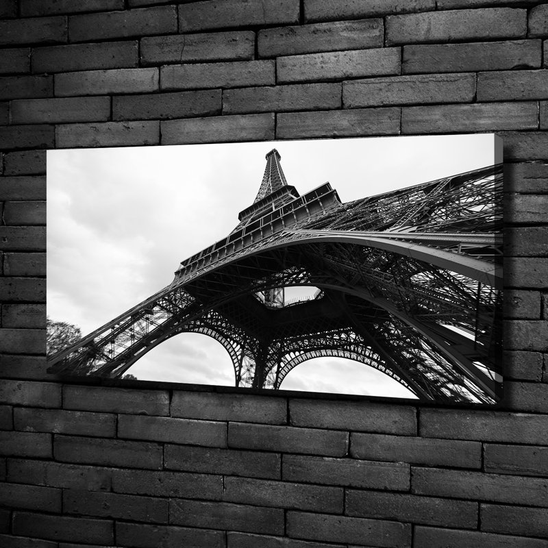 Eiffel Tower Paris - No Frame Print on Canvas