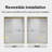 UKD07N Countess 66 to 72 in. x 76 in. H Semi-Frameless Double Sliding Shower Door in Satin Brass with 1/4 in. (6.35mm) Clear Glass-122140298-122140302