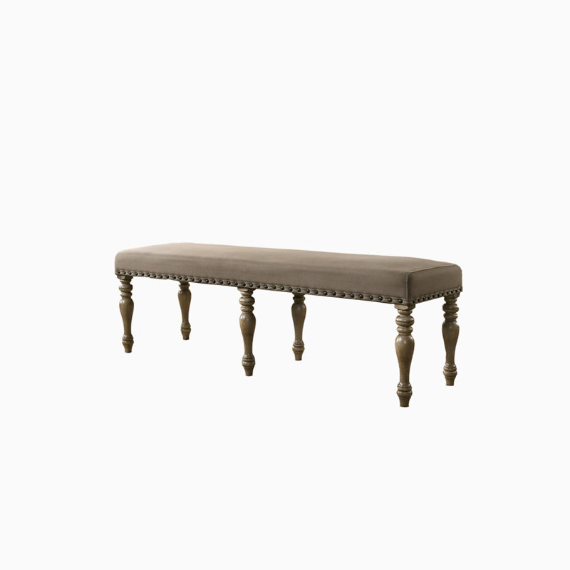 Upholstered Nailhead Bench