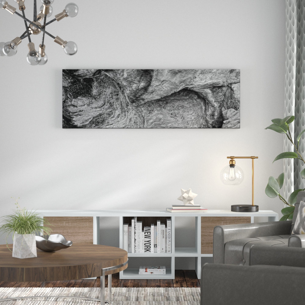 Hands of Time by Andrew Brown Photographic Print on Canvas in Black