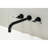 Kaiser Double Handle Wall Mounted Roman Tub Faucet-60120180