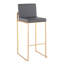 Tabouret de bar et de comptoir à dossier haut Ernestine-357438171-357438169-357438163
