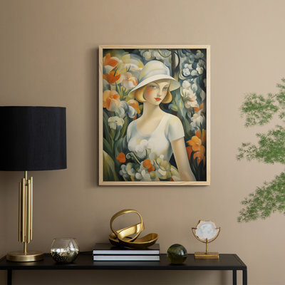 «WOMEN Series», reproduction encadrée en bois massif