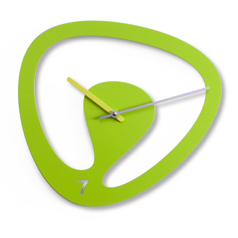 Hillandale Metal Wall Clock, Green