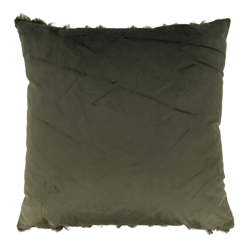 Matlida Collection Animal Print Throw Pillow, Black
