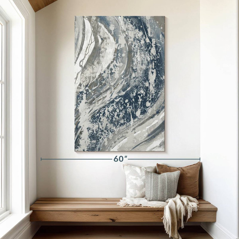 Avery Blue Wave Spalsh, 51" H x 34" W