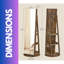 Free Standing Mirror Jewellery Cabinet 360 Swivel Organiser
