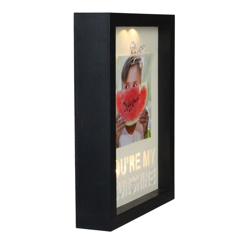 Cadre photo del illuminé you are My Sunshine-4 po X 4 po