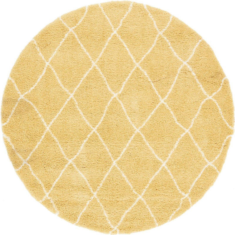 Walshville Oriental Indoor Rug, Round 8'