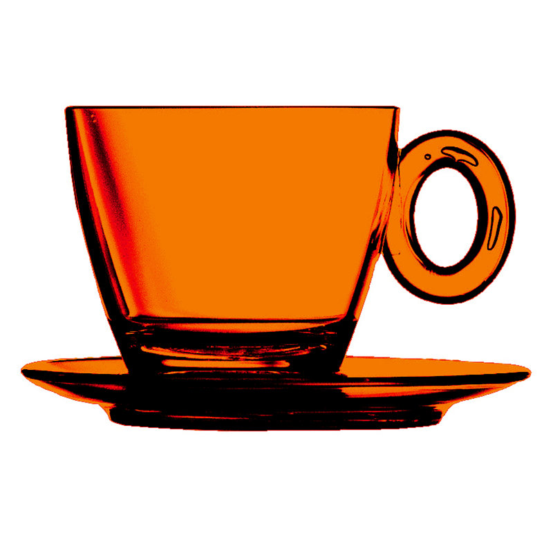 Spa & Wellness Polycarbonate Tea Cup, Amber