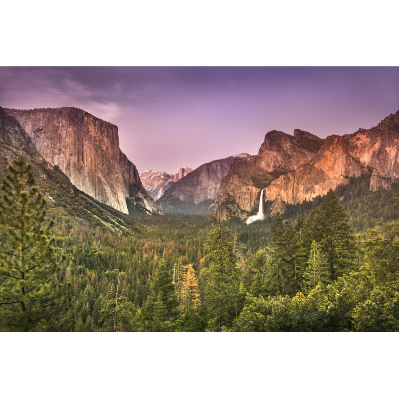 Yosemite National Park by Pgiam - Wrapped Canvas Print, 20cm H x 30cm W x 3.8cm D