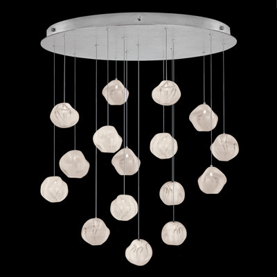 Luminaire suspendu rond 32 po Vesta