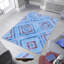 Luxueux tapis imprimé en 3D, 5,9 x 9,2 pieds | 100% polyester, velours de 0,3 po de hauteur, 650 g / m² | Antibactérien et antidérapant dessous, lavable à la machine pour un entretien facile | Parfait pour le salon, la chambre à coucher ou le bureau-1608807934