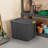 Sterilite 20 Gallon Stackable Plastic Storage Tote Bin with Lid